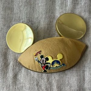 Disney World gold Mickey ears